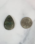 Unique 41 Carat Labradorite Cabochon Natural Gemstone Carving | Mermaid - 3