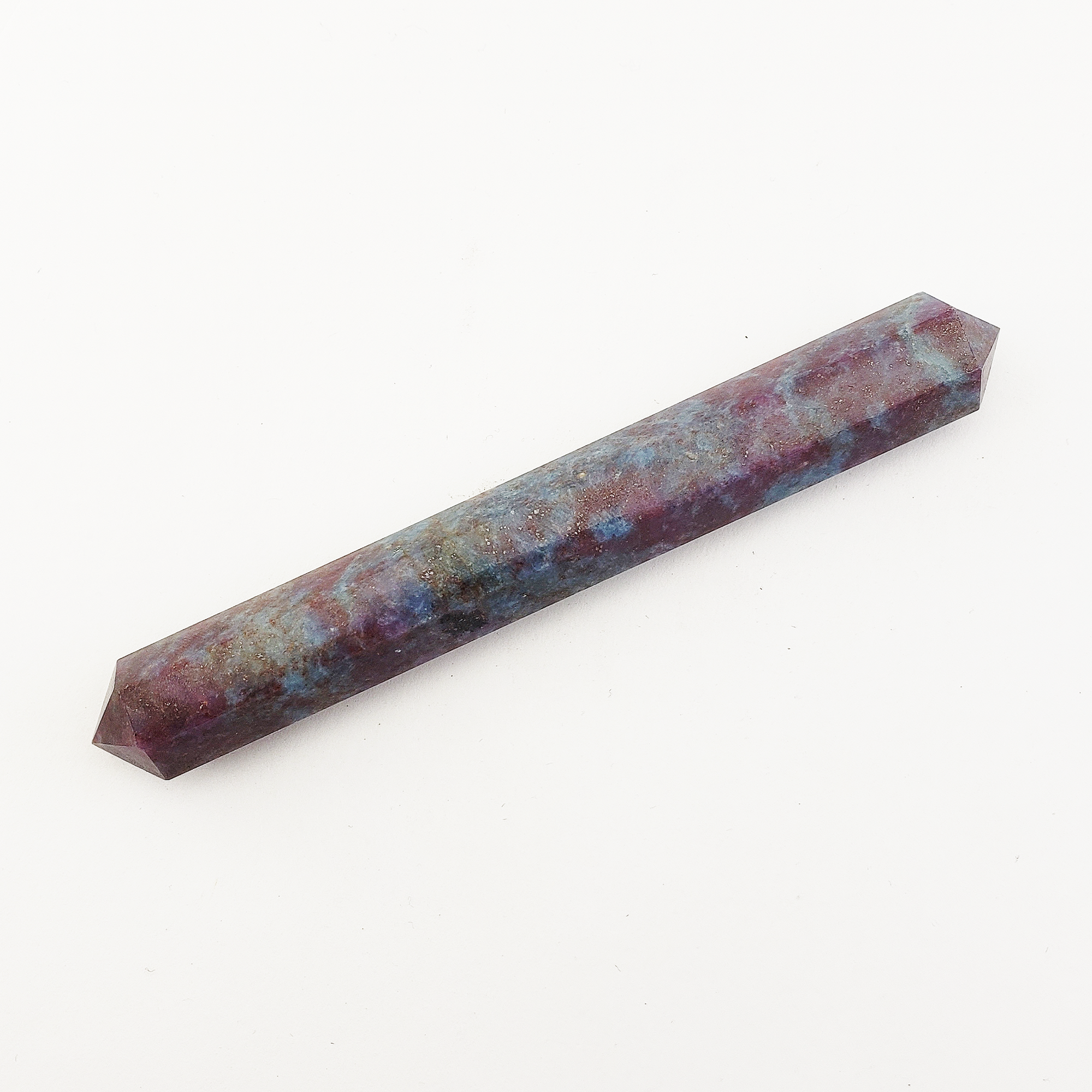 Unique Ruby Kyanite Crystal Wand Natural Gemstone Double Terminated Point | Mimir - 2