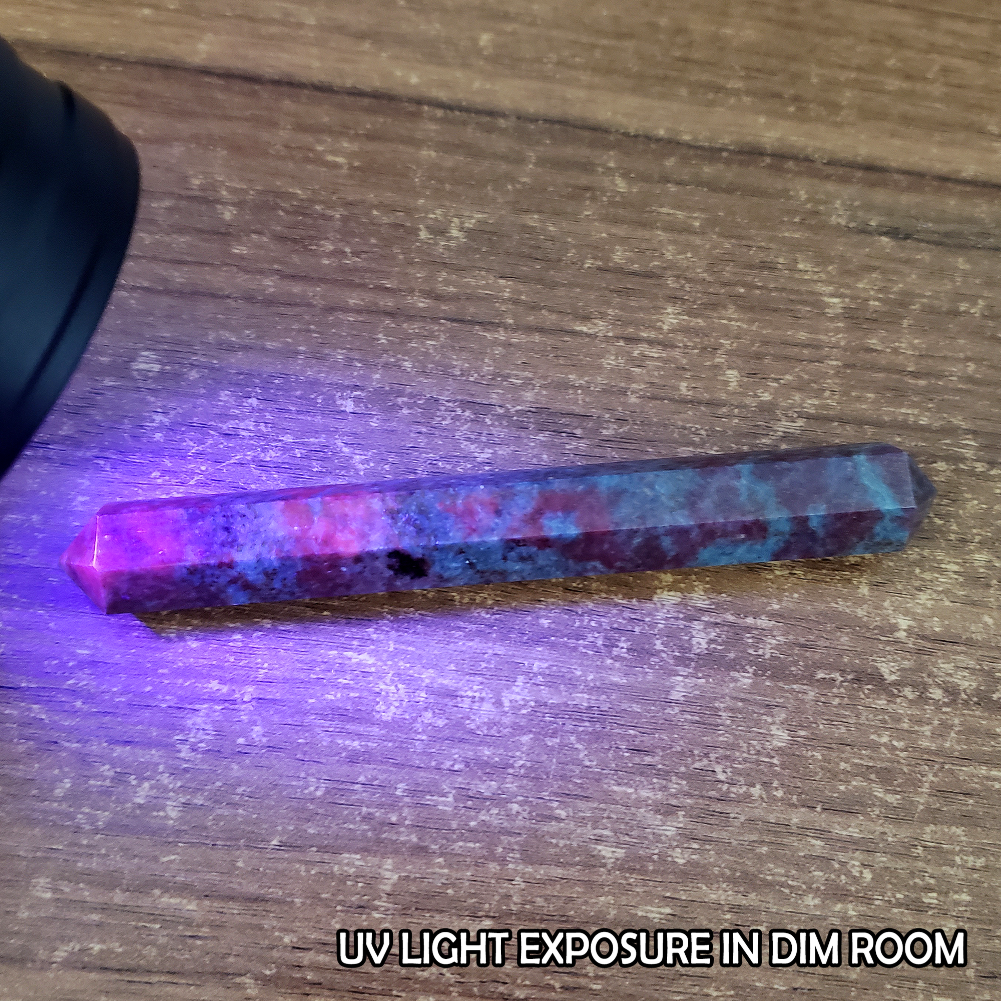 Unique Ruby Kyanite Crystal Wand Natural Gemstone Double Terminated Point | Mimir - 6