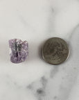 Unique Purple Scapolite Crystal Natural Mineral Formation Rough Gemstone | Mindfulness