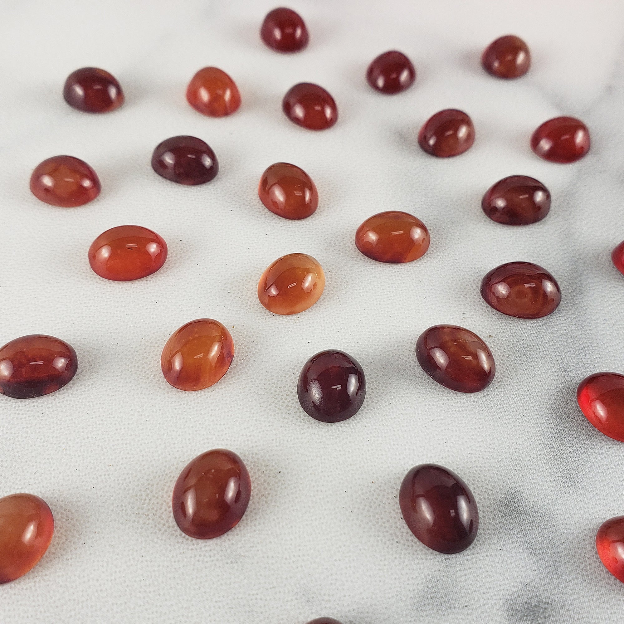 Carnelian Crystal Gemstone Natural Stone Cabochon | 10mm - 2