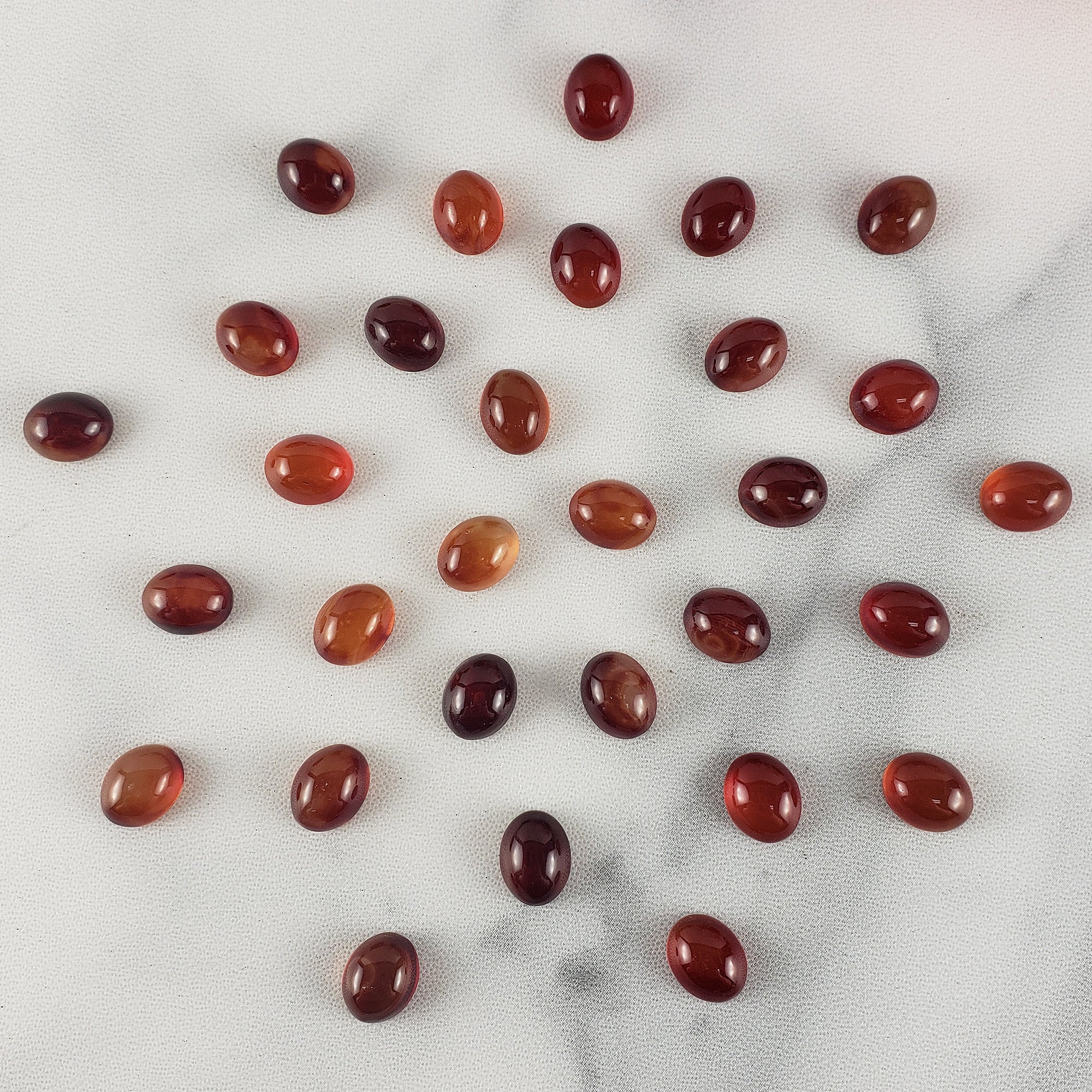 Carnelian Crystal Gemstone Natural Stone Cabochon | 10mm - 4