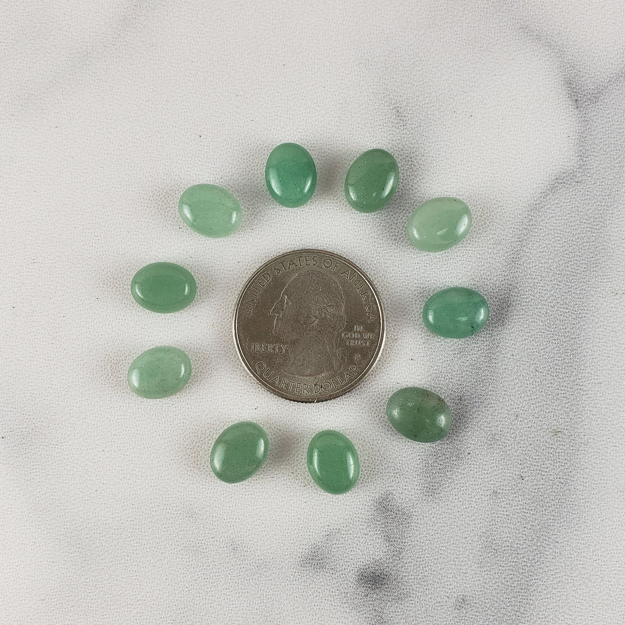 Green Aventurine Crystal Gemstone Natural Stone Cabochon | 10mm - 4
