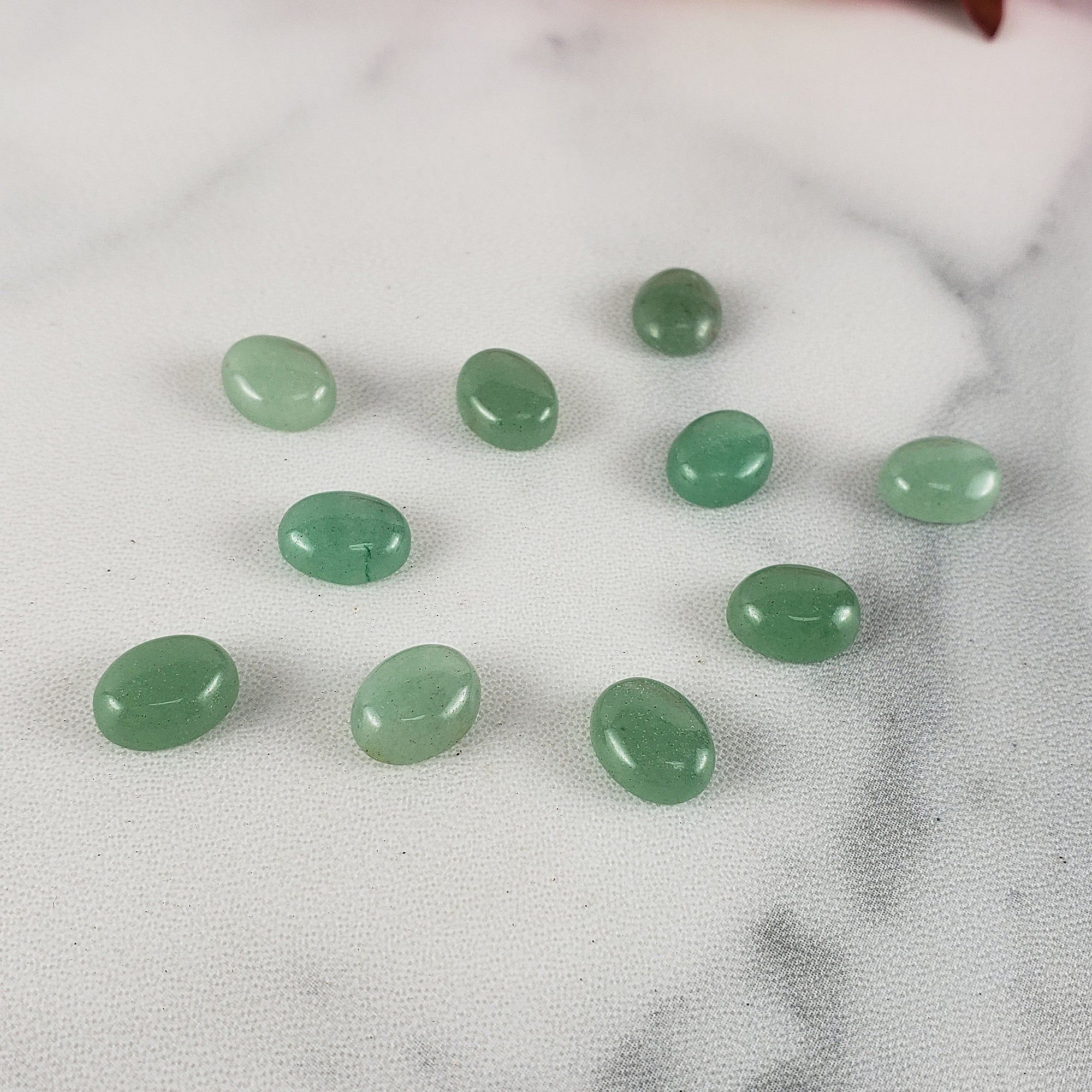 Green Aventurine Crystal Gemstone Natural Stone Cabochon | 10mm