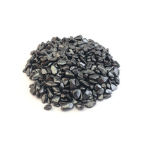 Hematite Mini Freeform Crystal Chips - By the Ounce - On White Background