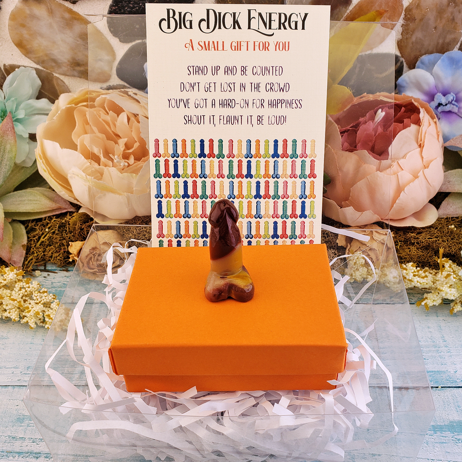 Big Dick Energy - Mookaite Crystal Penis Power Totem Gift Box