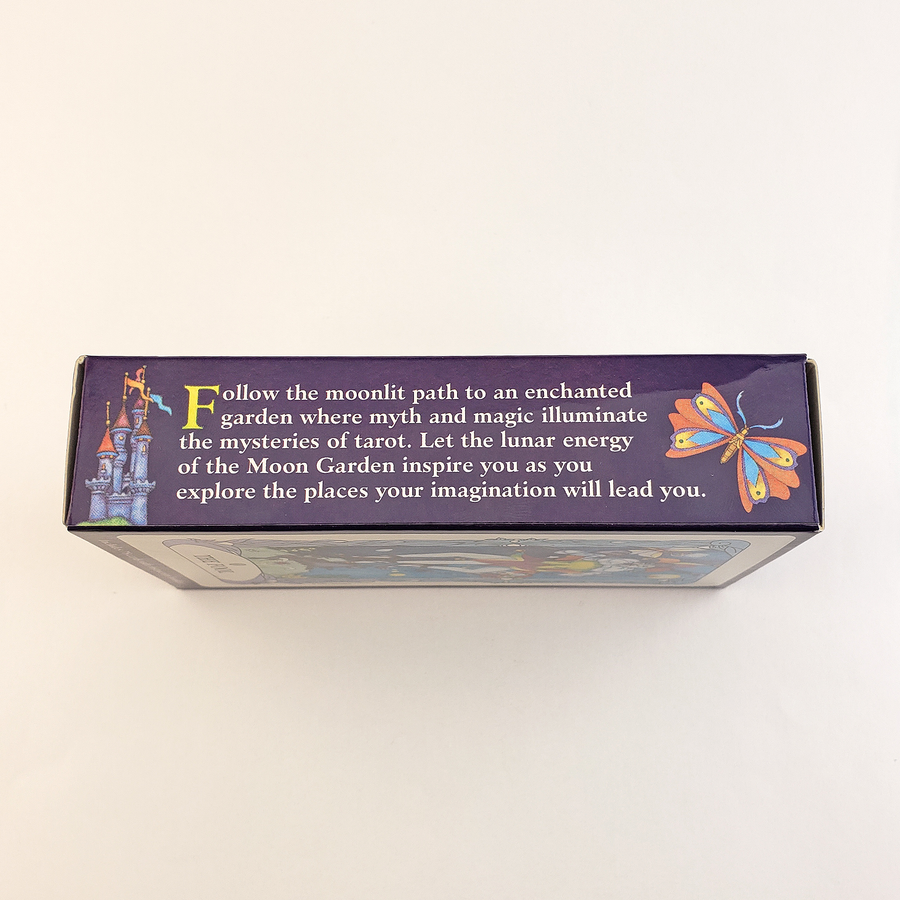 Moon Garden Tarot Deck - Set of Tarot Cards - Divination Tool - Box Side