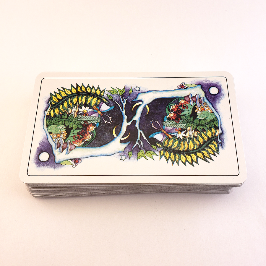 Moon Garden Tarot Deck - Set of Tarot Cards - Divination Tool - Deck Back