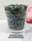 Moss Agate Stone Natural Crystal Chips By the Ounce - 3