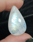 Unique 33 Carat Flashy Rainbow Moonstone Cabochon Natural High Quality Crystal | Myth - 1