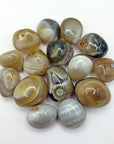 Banded Agate Crystal Natural Gemstone Tumbled Stone | SMALL | One Stone - 5