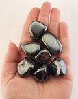 Hematite Natural Tumbled Stone - One Stone - In Hand 2