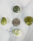 New Jade Serpentine Gemstone Natural Crystal Tumbled Stone | One Stone - 4