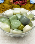 New Jade Serpentine Gemstone Natural Crystal Tumbled Stone | One Stone - 6