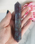 Unique Ruby Kyanite Crystal Wand Natural Gemstone Double Terminated Point | Nisaba - 2
