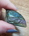 Unique 42 Carat Labradorite Cabochon Natural Gemstone Carving - Nuance