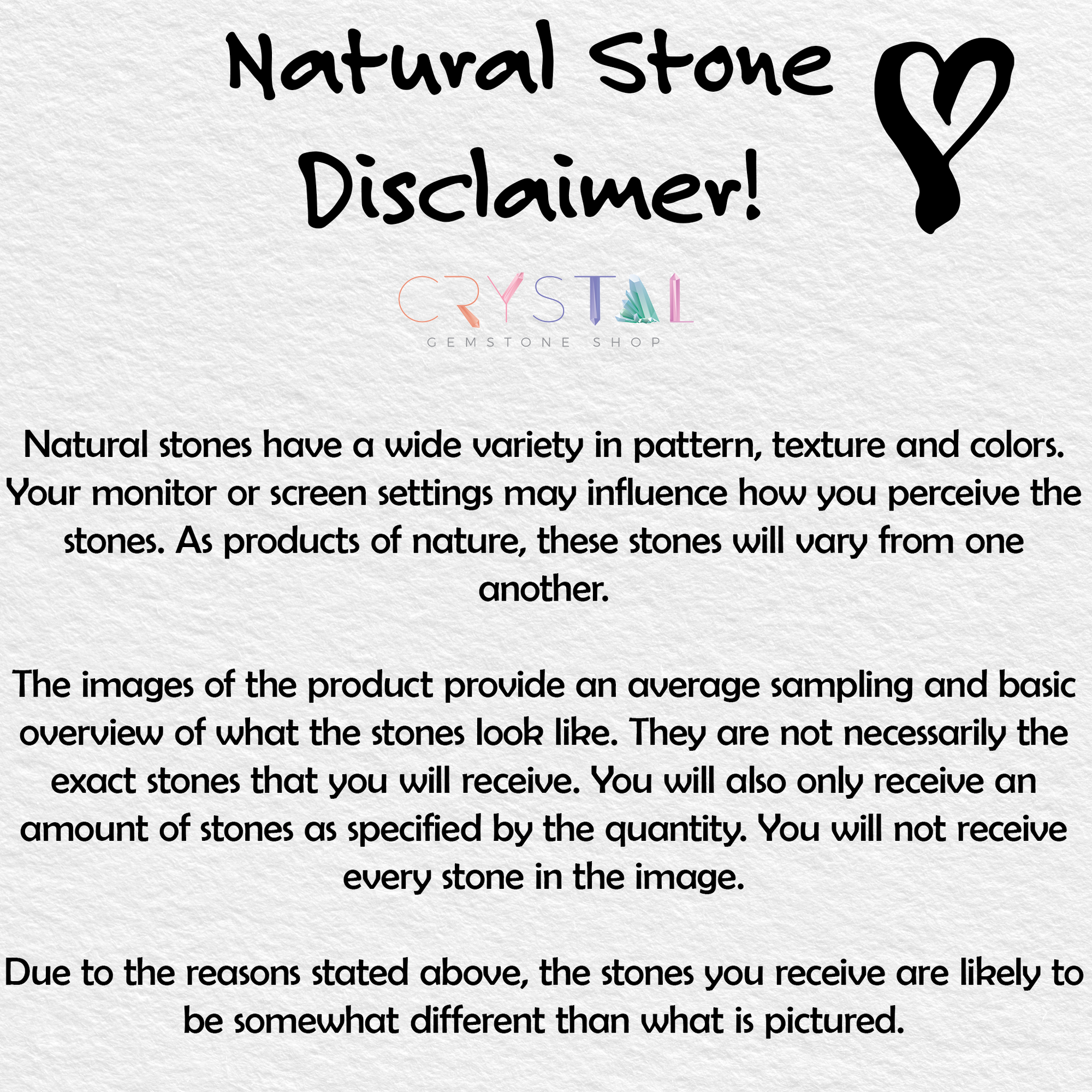 Seftonite Bloodstone Natural Tumbled Stone - Small One Stone - Disclaimer 2