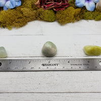 new jade stones by ruler