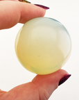Opalite Crystal Sphere Manmade Gemstone Orb - 35 - 40mm - Close Up