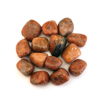 Orchid Orange Calcite Semi-Tumbled Stone - One Stone