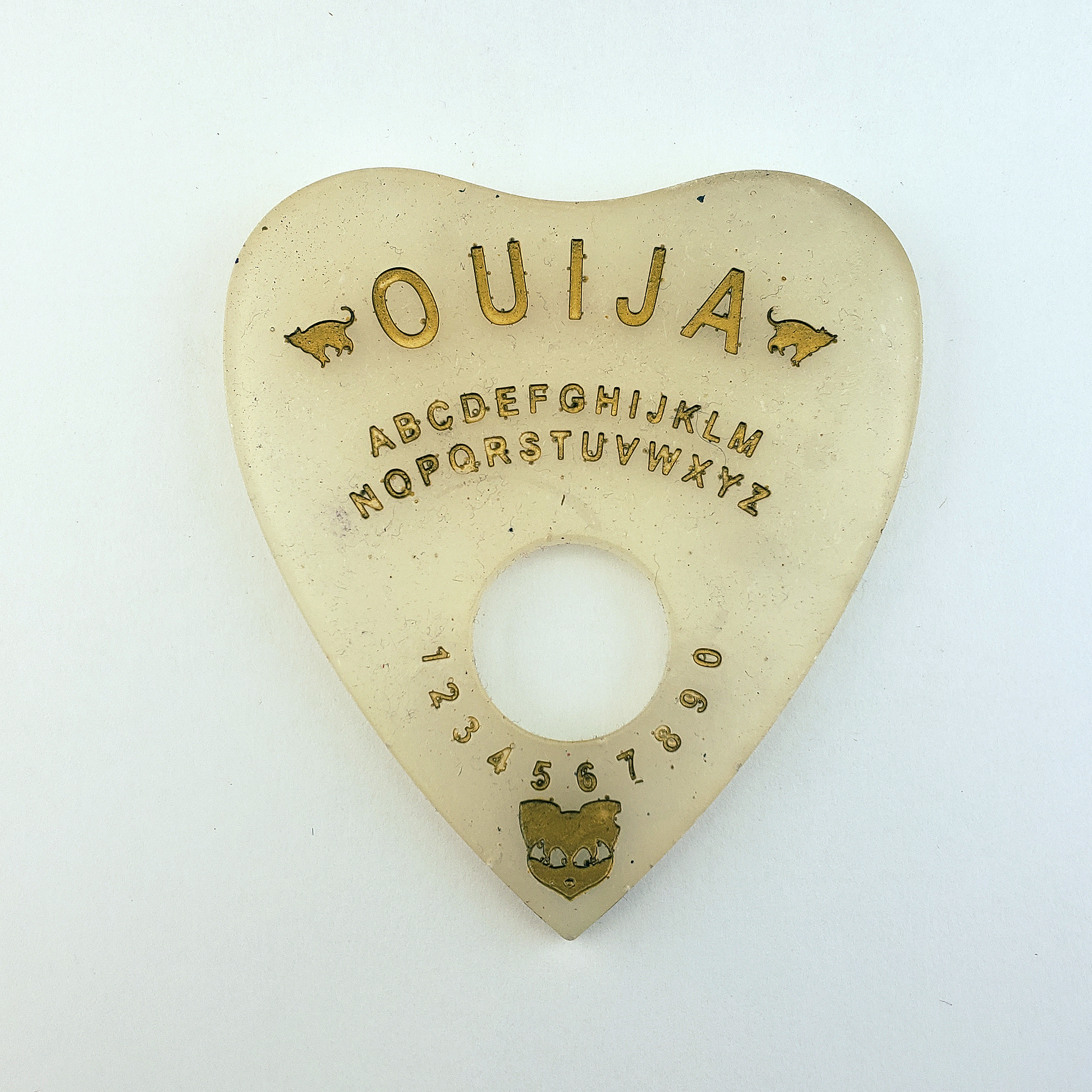 Ouija Planchette Resin Tile Decoration