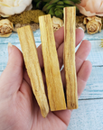 Palo Santo Stick - Wooden Smudge Stick for Cleansing - One Stick - In Hand