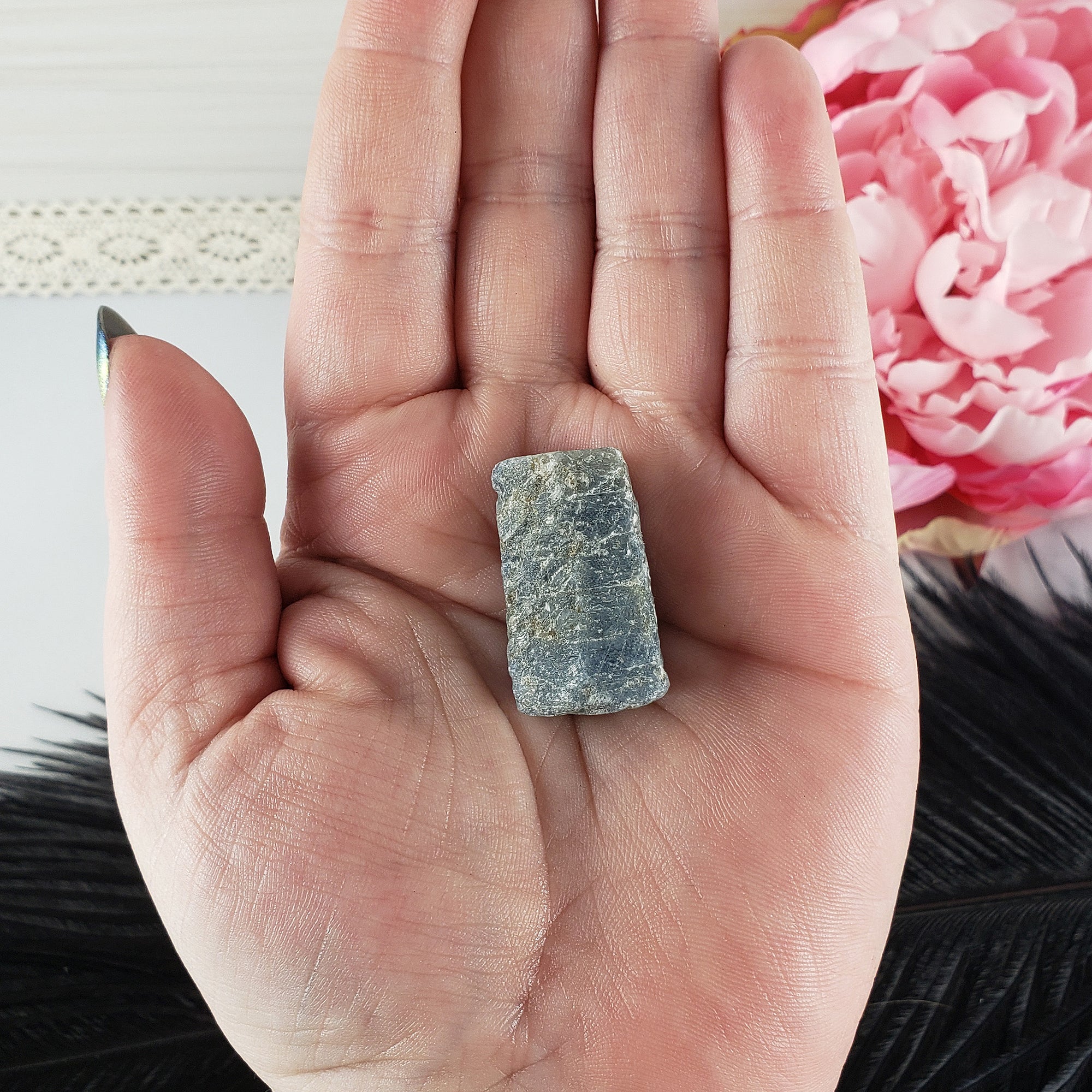 Unique Raw Sapphire Rough Corundum Gemstone Natural Crystal | High Quality | Patient - 4
