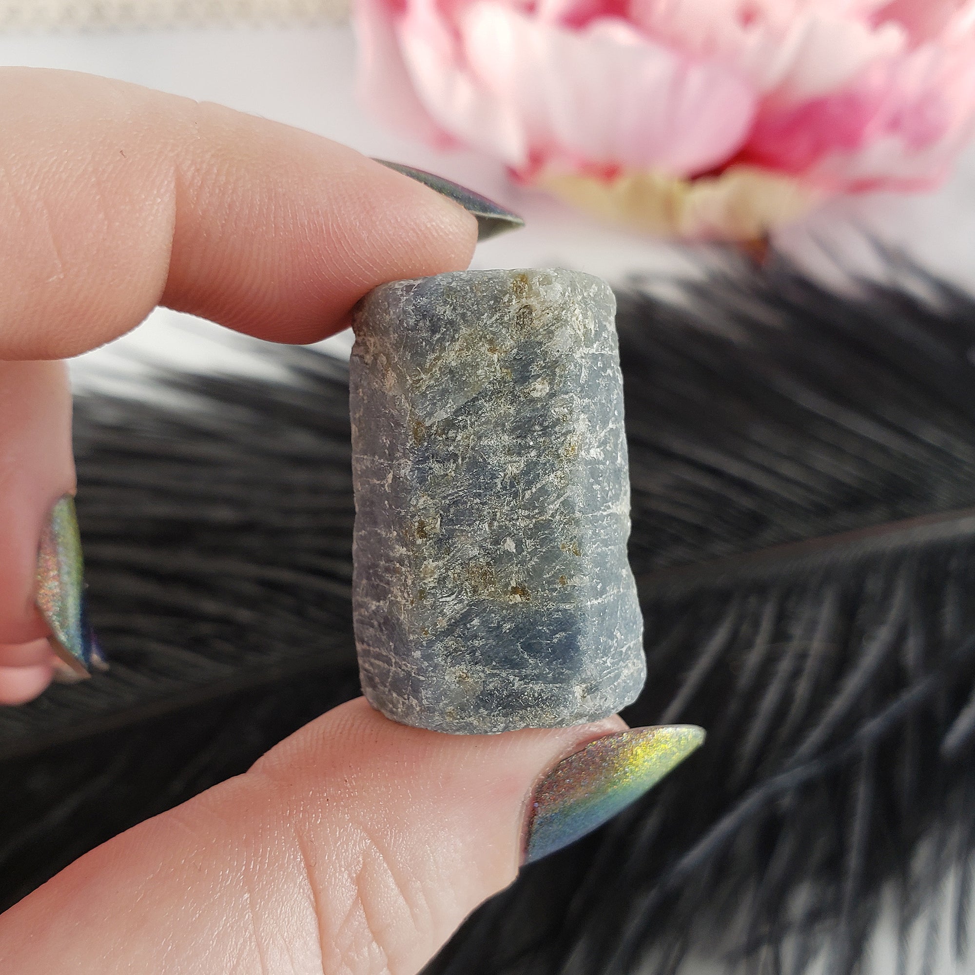 Unique Raw Sapphire Rough Corundum Gemstone Natural Crystal | High Quality | Patient