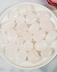 Pearl Pink Calcite Crystal Natural Gemstone Tumbled Stone