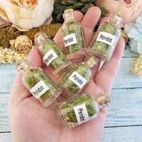Peridot Natural Crystal Chips Bottle - One Bottle