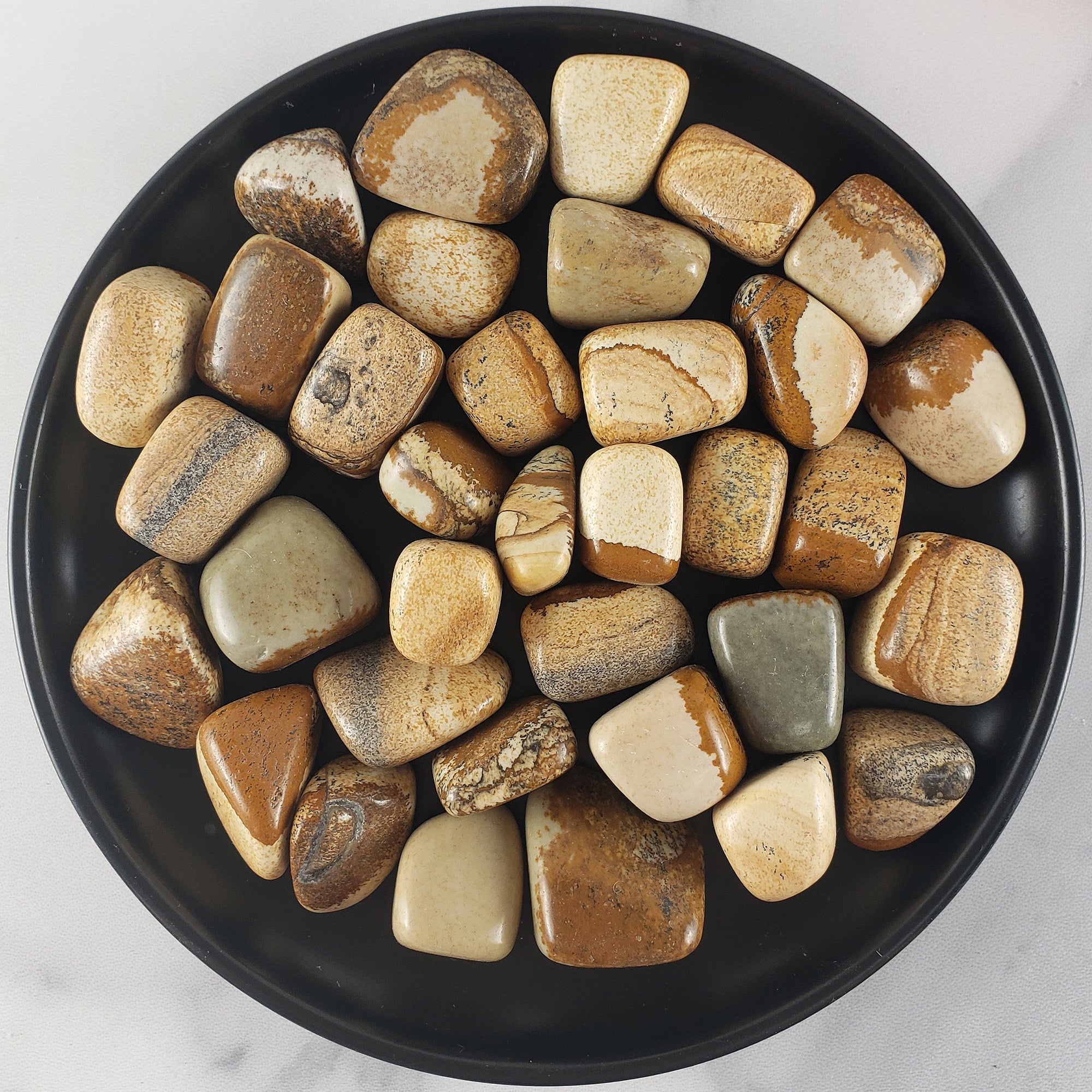 Picture Jasper Crystal Natural Gemstone Tumbled Stone