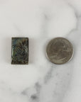Unique 26 Carat Labradorite Cabochon Natural Gemstone Carving | Pine - 3