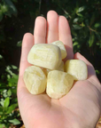Pineapple Yellow Calcite Crystal Natural Gemstone Tumbled Stone - 2