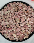 Pink Opal Stone Natural Semi-Tumbled Crystal Chips By the Ounce - 3