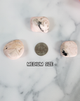 Pink Rhodochrosite Crystal Natural Gemstone Tumbled Stone | Multiple Sizes - Medium Size