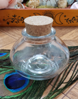 Potion Bottle Glass Container with Cork | Great for Spell Jars, Crystal Storage, Crafting, & More!