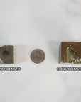 Pyrite Crystal Cluster Semi-Polished Natural Gemstone Cuboid Gemstone Formation | Multiple Sizes - 7