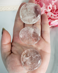 Quartz Natural Crystal Palm Stone Worry Stone Meditation Tool - 2