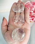 Quartz Natural Crystal Palm Stone Worry Stone Meditation Tool