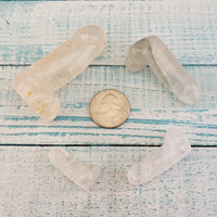 Big Dick Energy - Quartz Crystal Penis Power Totem Gift Box - Quarter Comparison