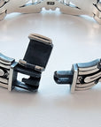 Quetzalcoatl Sterling Silver Articulated Bracelet