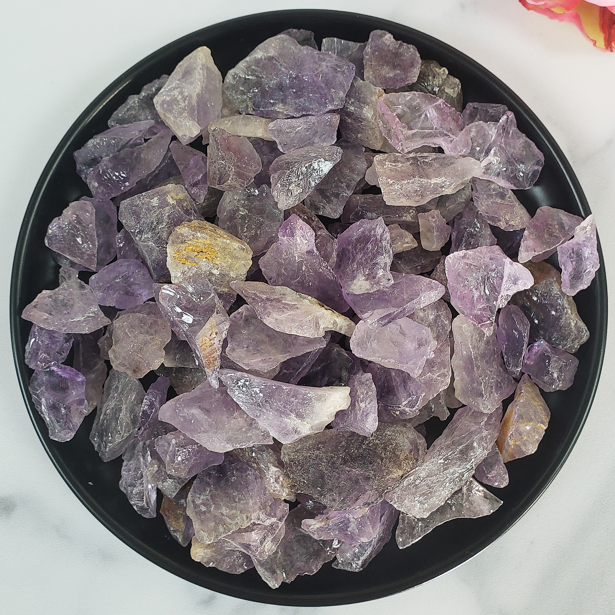 Raw Amethyst Crystal Shards Natural Gemstones By the Ounce