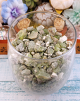 RAW Peridot Natural Rough Crystal Chips by the Ounce - 7