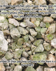 RAW Peridot Natural Rough Crystal Chips by the Ounce - 3