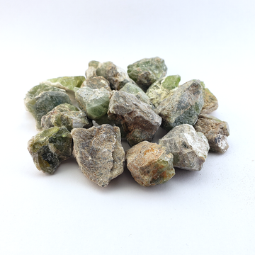 Natural Peridot Raw Crystal Rough Gemstone - One Stone