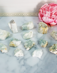 Raw Aquamarine Crystal Beryl Stone Rough Gemstone | Multiple Sizes