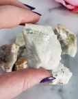 Raw Aquamarine Crystal Beryl Stone Rough Gemstone | Multiple Sizes - Close Up 5