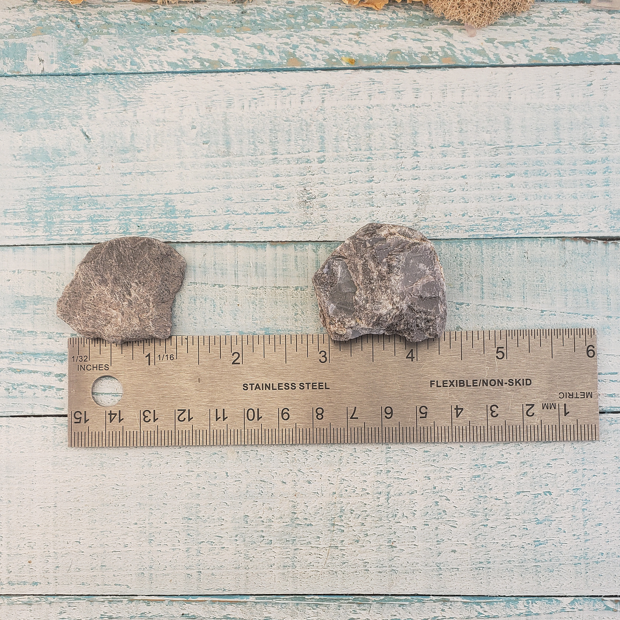 Raw Sapphire Corundum Rough Gemstone Natural Crystal - Measurement
