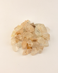Multi Topaz Raw Crystals Rough Gemstones by the Ounce - White Background