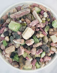 Raw Tourmaline Crystal Chips Pebbles Natural Rough Gemstones by the Ounce | Pink Tourmaline, Green Tourmaline, & Watermelon Tourmaline - 4